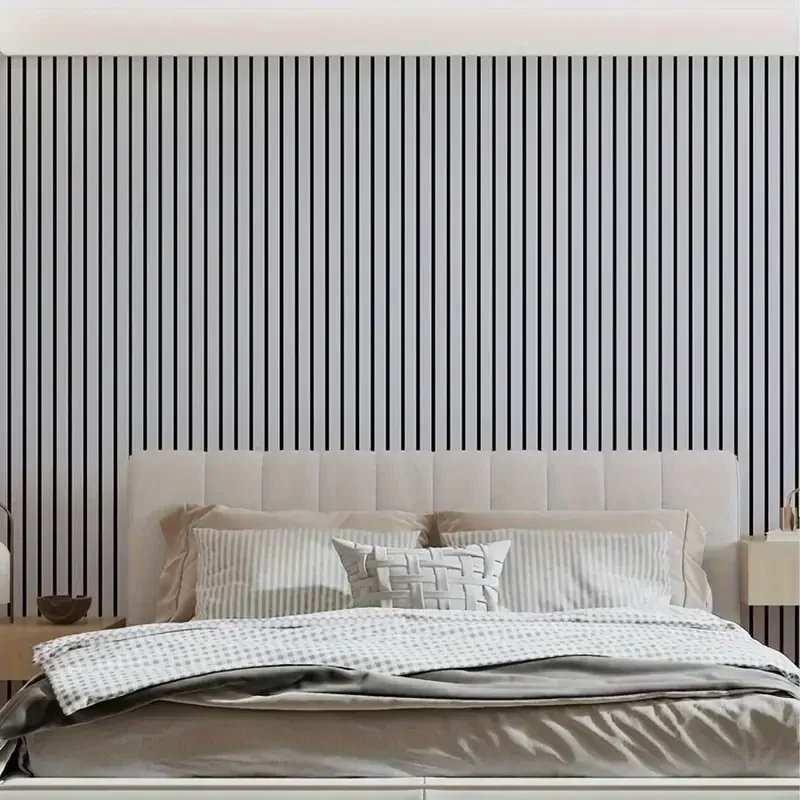 PVC Self-adhesive 3D Wallboard, with Texture Grid Design,  Wall Decorations Living Room Home Accessories