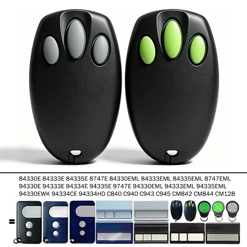 LiftMaster 94335E 94333E 94330E 94335EML 84335EML 84333EML 84330EML MERLIN C945 CM842 CM844 Garage Door Remote Control 433.92MHz