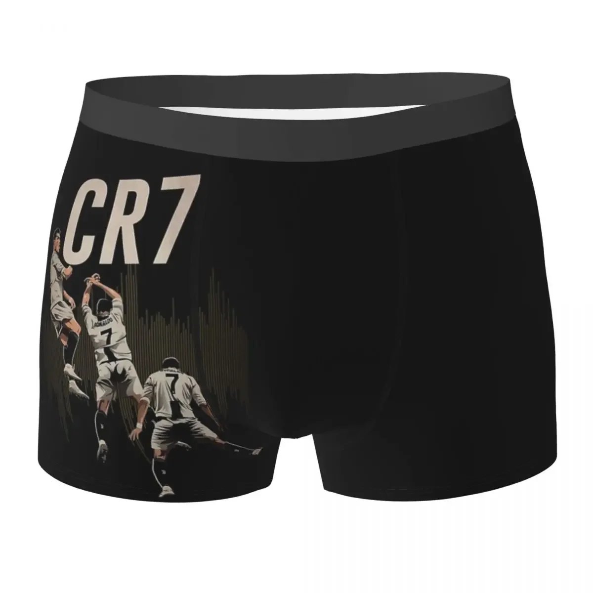 Boxer Underpants Shorts CR7 Cristiano Panties Men Ventilate Underwear for Homme Man Boyfriend Gift