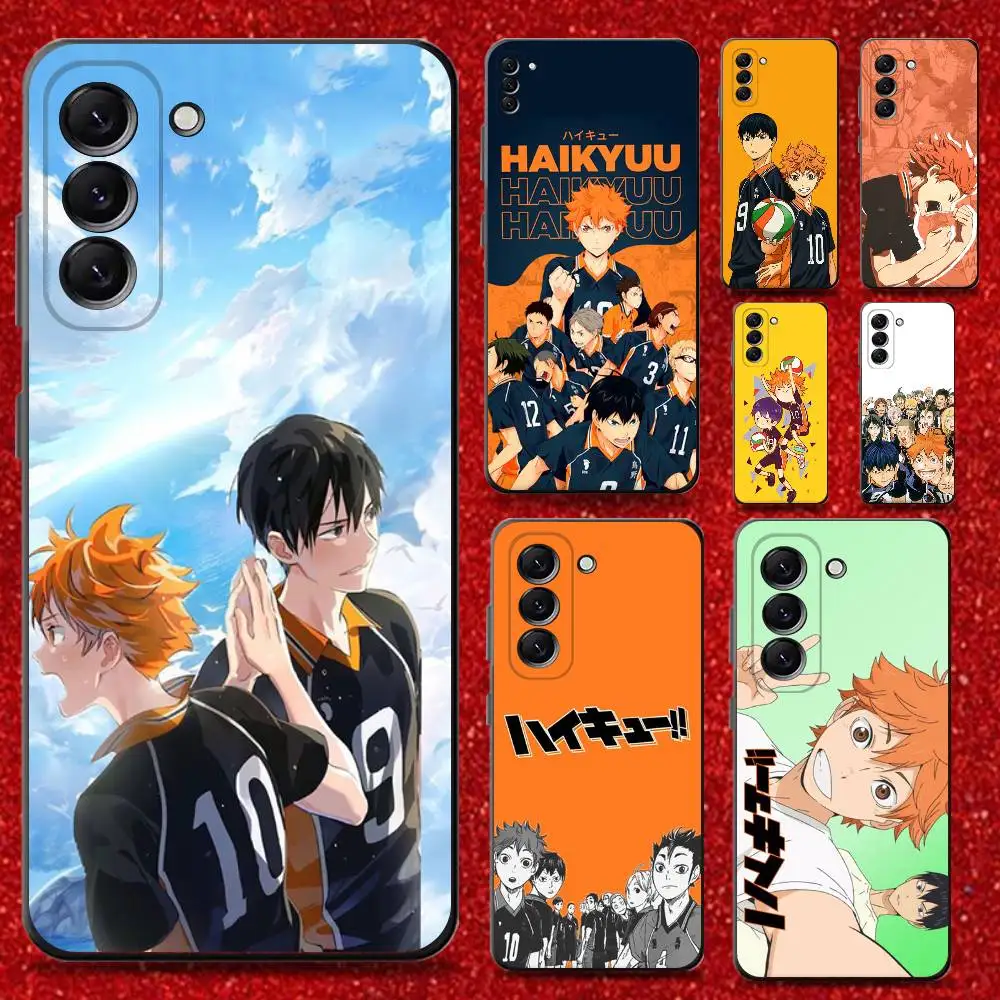 

H-Haikyuu Oya japan anime Phone Case For Samsung Galaxy A13,A21s,A22,A31,A32,A52,A53,A71,A80,Soft Black Shell