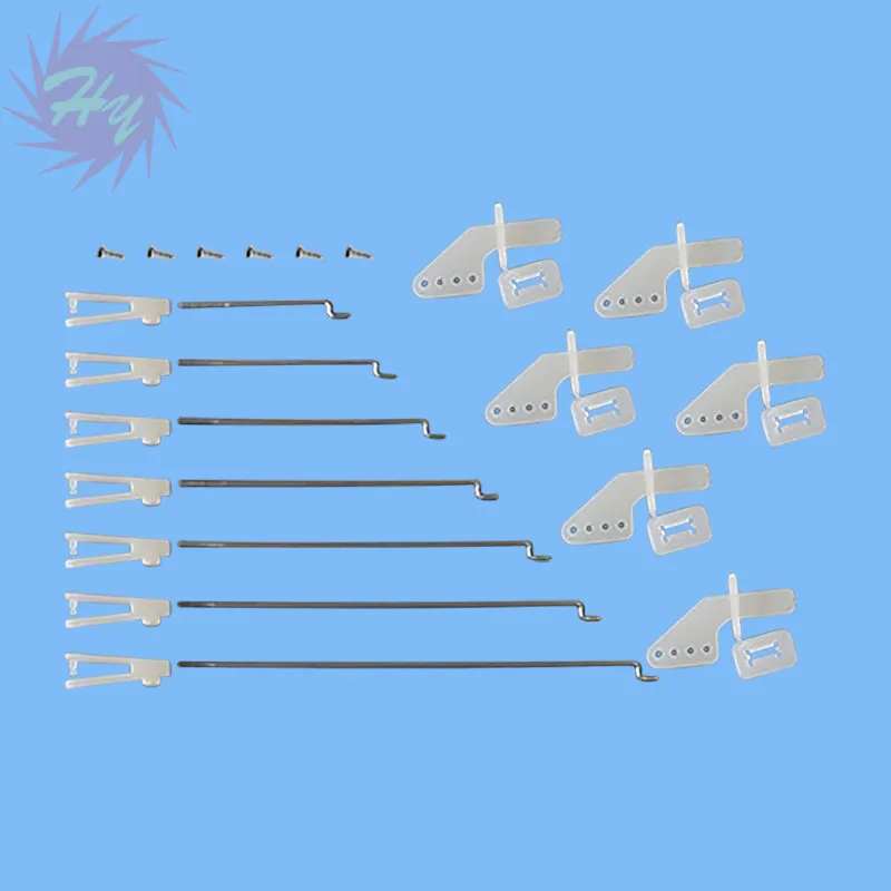 Juego de varilla de alambre de cabeza Z, conjunto de tornillos de bocina, varilla de amarre de engranaje de dirección con tornillos de horquilla