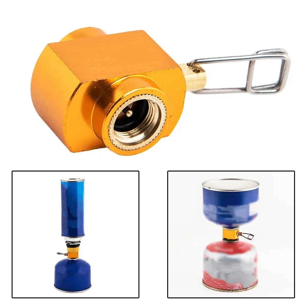 

Camping Stove Propane Refill Adapter Gas Filling Butane Cylinder Tank LPG Saver Cylinder Tank LPG Saver Camping Equipment