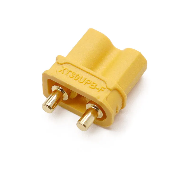 XT30UPB-F/M male female head model aircraft power electric adjustment plug PCB solder plate connector model aircraft lithium