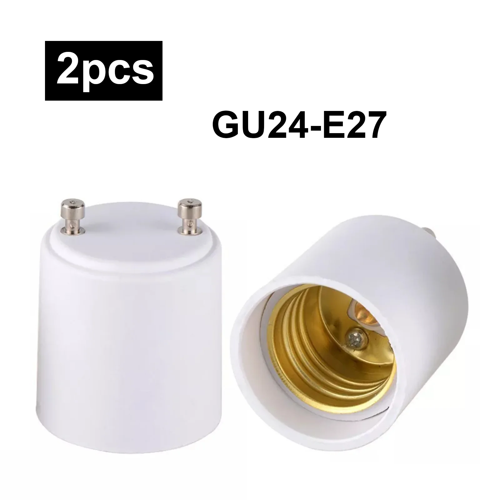 2PCS GU24 To E27/E2… - image
