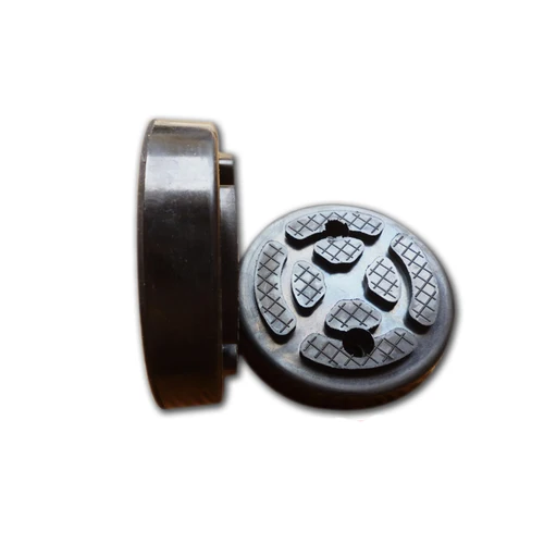 Imagen 2 del producto 4 unids/lote 120mm almohadilla de elevación de Color negro almohadillas redondas de goma pesadas para accesorios de elevación de camión de coche