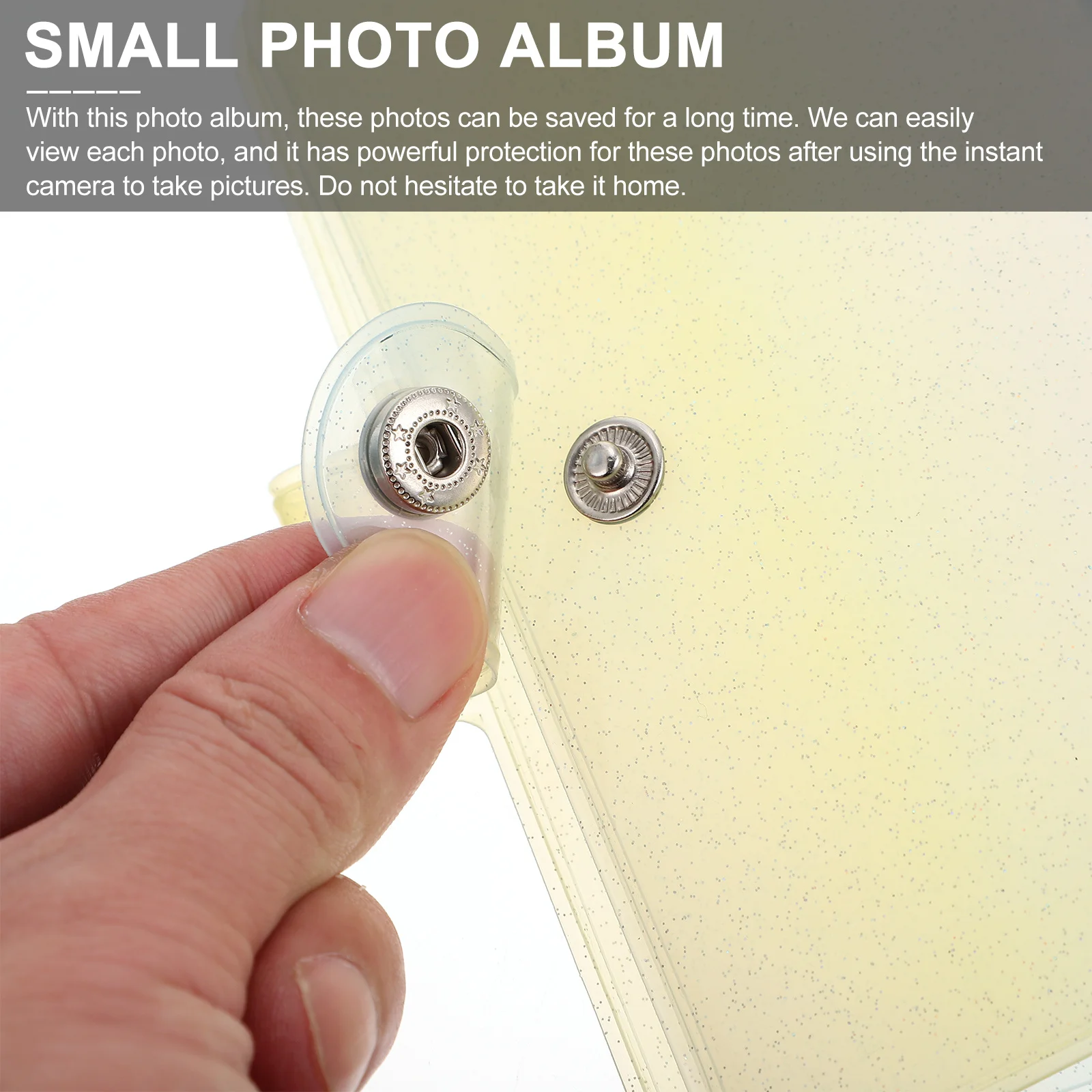 A7 Clear Loose-Leaf Binder Notepad Cover Portable Journal Protector Lightweight Pvc Case For Office Classroom Use