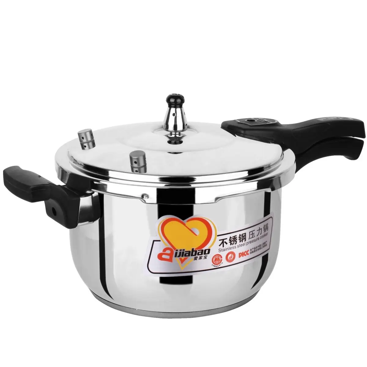 Pressure Cooker Stainless steel Soup Meats Pot Gas Stove Induction Cooker Cooking pot Kitchen Stew Food Cookware Steamer Pot