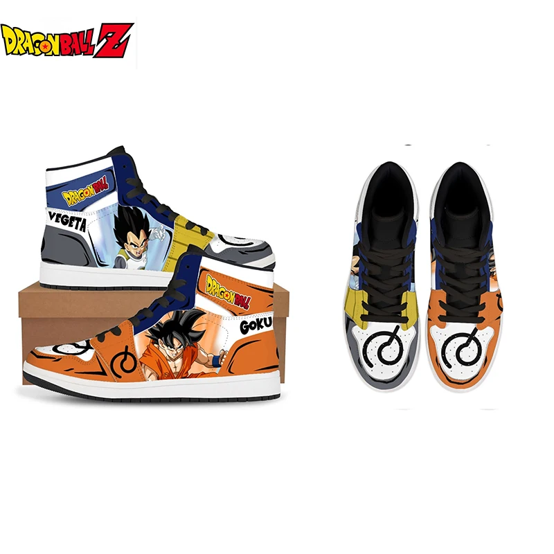 Dragon Ball Customized Anime Sneakers Basketball Shoes Fashion Male Female High Top Casual Shoes Vegetto Gogeta Festival Gift