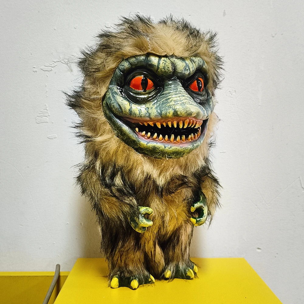 Critters Prop Doll Space Crite Plush from Movie Critters Collection Creepy Doll Fugglers Funny Ugly Monsters Gifts