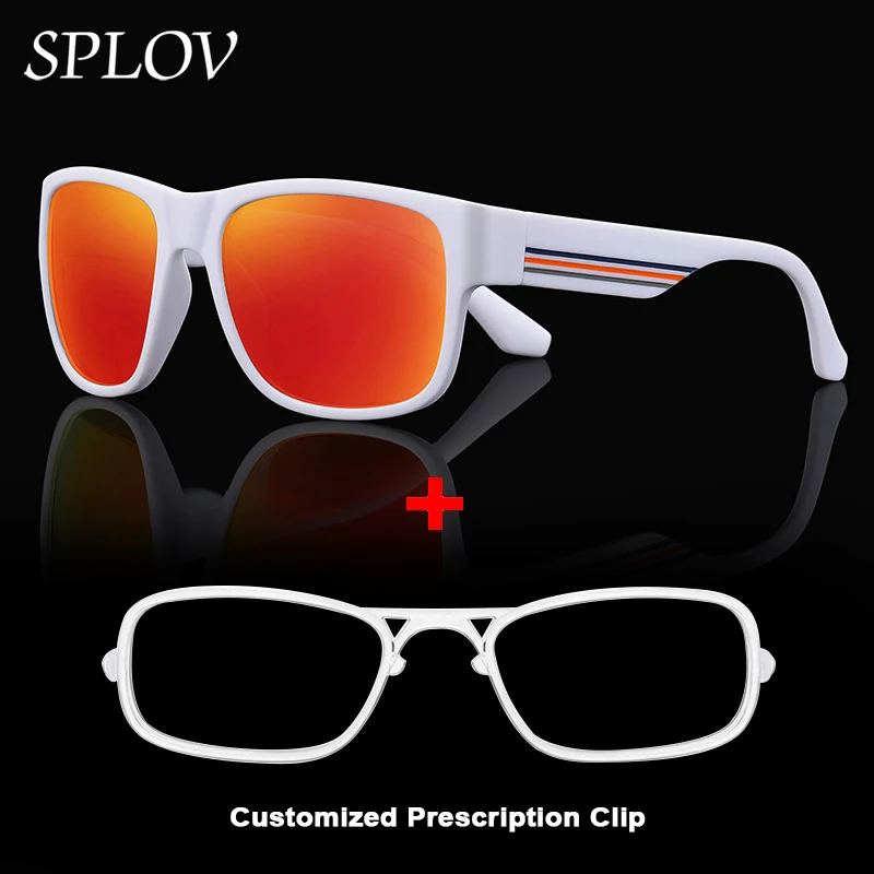 

SPLOV новые поляризационные солнцезащитные очки по рецепту, уличные велосипедные спортивные профессиональные индивидуальные солнцезащитные очки для близорукости для мужчин и женщин