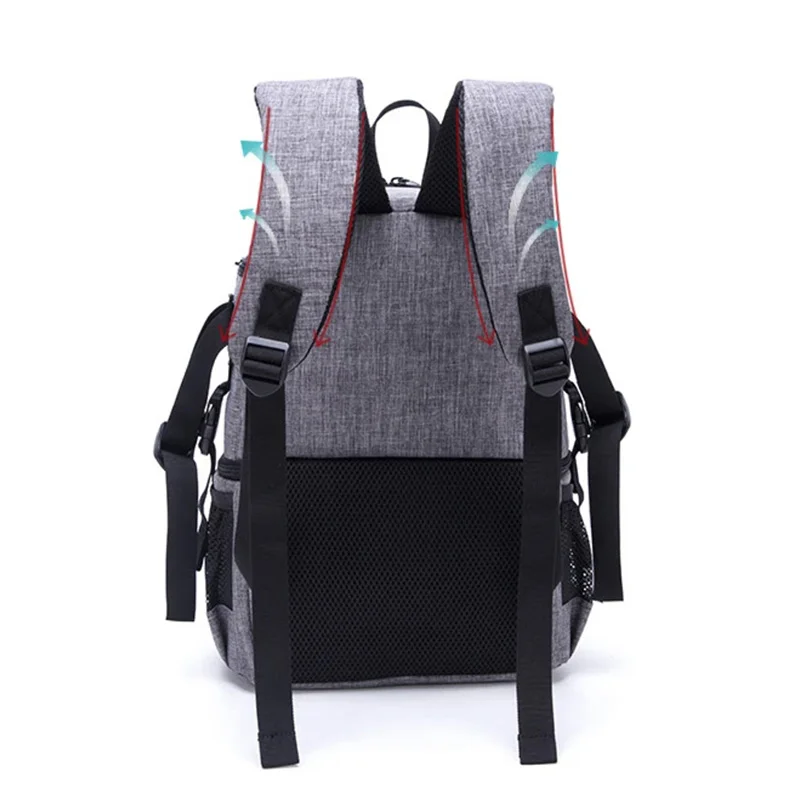 Fashion Waterproof Backpack For Camera DRLS's Lens Shoulders Bag Outdoor Photography Back Packs Men And Women Mochila