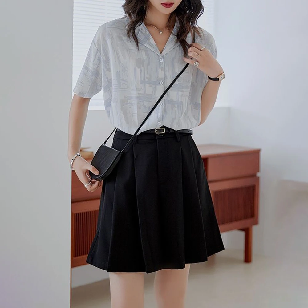 XS-5XL Summer New Unisex Solid Color Shorts American Retro Fashion Trend High Street Casual Loose Simple Gender-neutral Bottoms