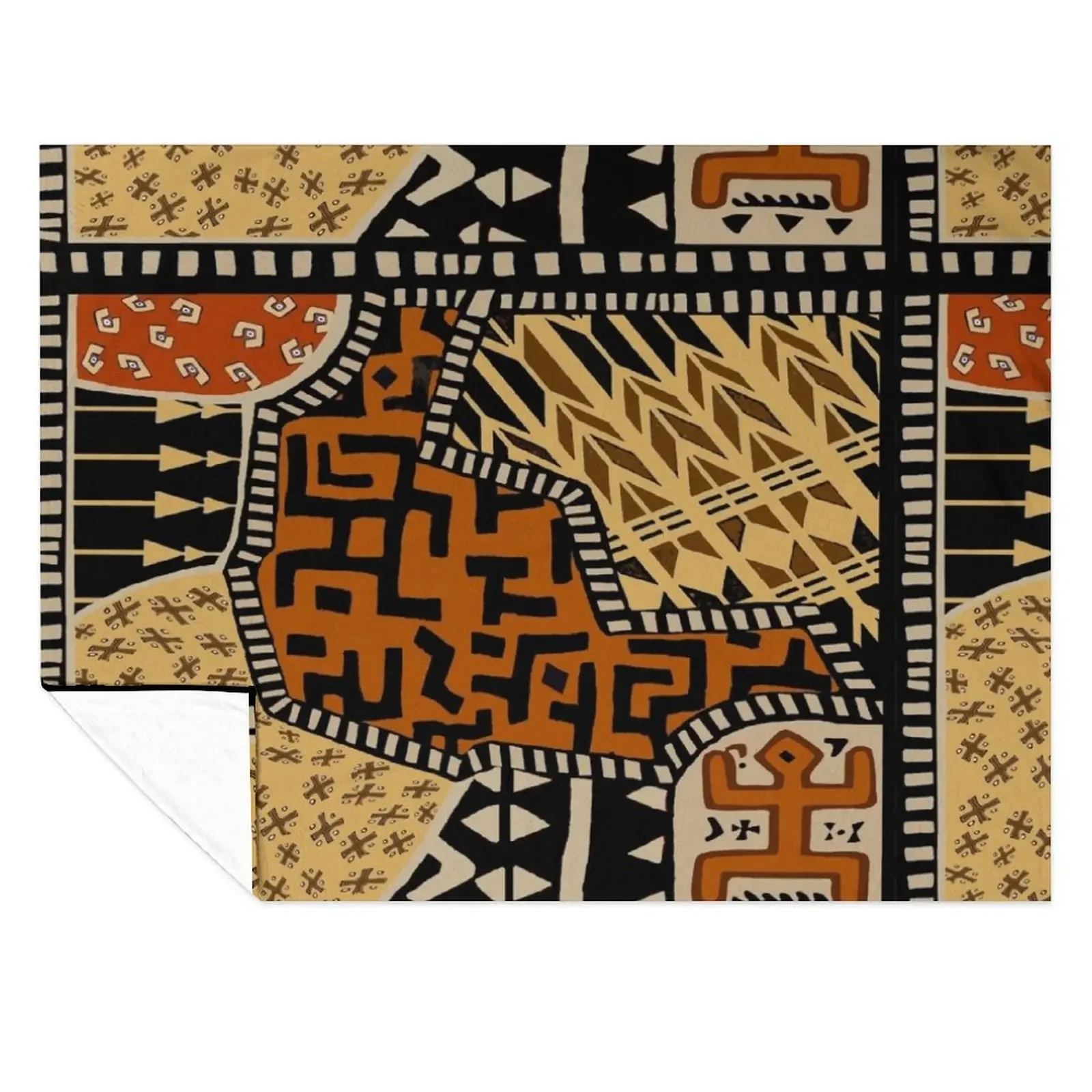 

Shaman Spirits of the Earth Throw Blanket Thermal Thins Summer Beddings Blankets Sofas Of Decoration Blankets