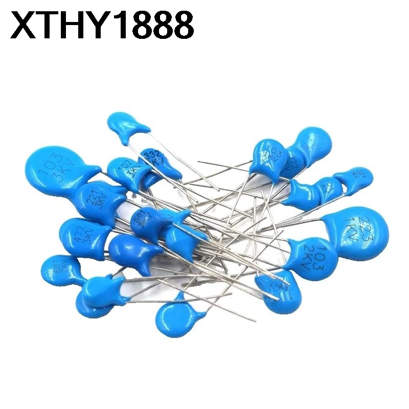High voltage ceramic capacitor 1KV 2KV 3KV 101 102 103 221 222 223 471 472   1000V  2000V  3000V  100PF  1000PF  10NF