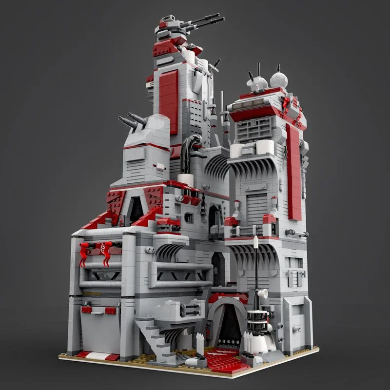 

2995 шт., Звездная битва, фильм, Республика, база, модель MOC, строительные блоки, архитектура, образование, сборная модель, игрушка, подарок 75354