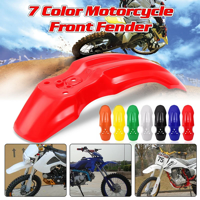 1Pcs ABS Plastic Universal Motorcycle Front Mud Flap Mudguard Fender Accessories For KTM/Honda/Yamaha/Suzuki Fender