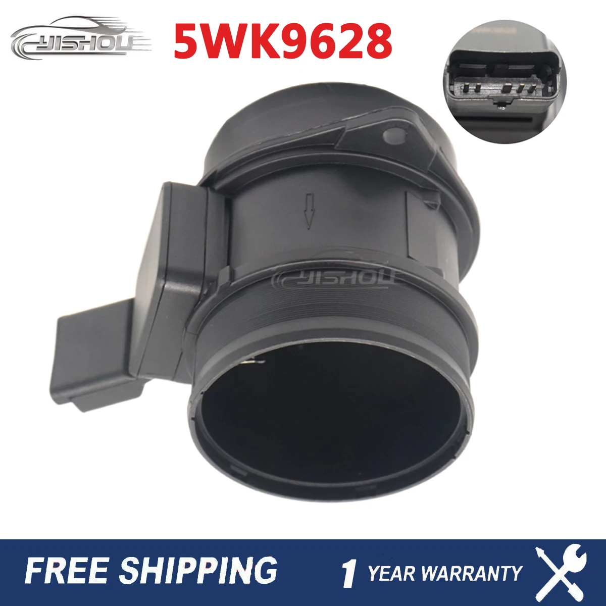 

5WK9628 Mass Air Flow Meters Sensor for Citroen C5 C8 Fiat Ulysse Lancia Phedra Peugeot 406 607 806 807 Expert 2.0 2.2 V22720004