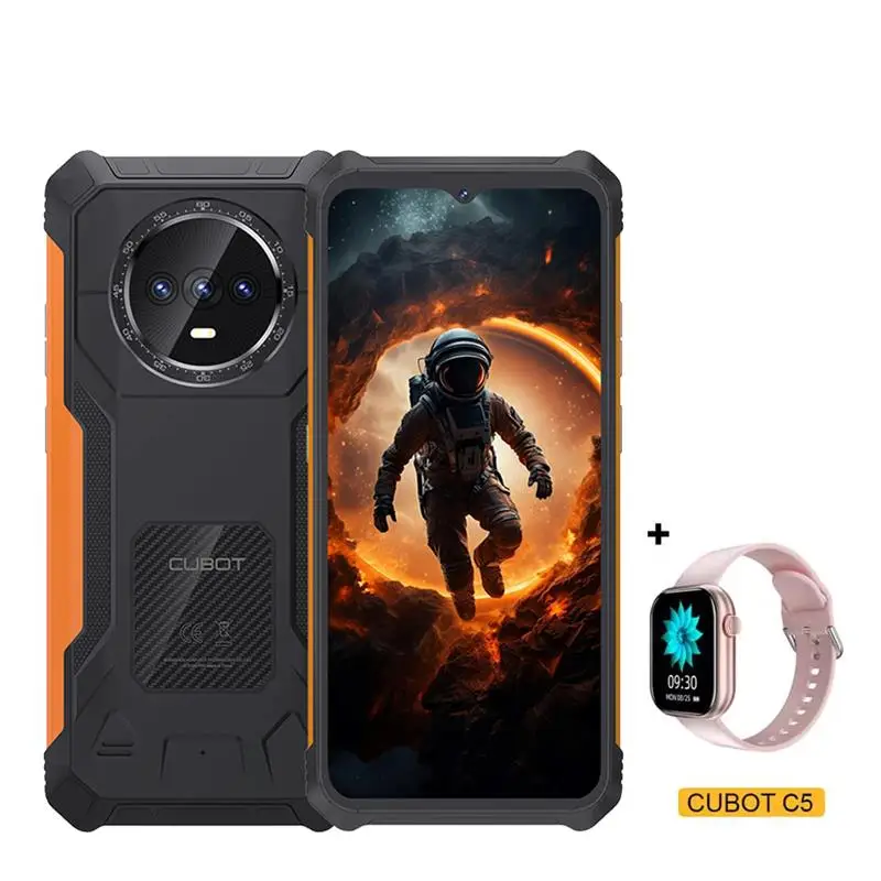 Top! ES Rugged Smartphone Ultra-thin Rugged Smartphone 16GB+128GB RAM 90Hz 6.56