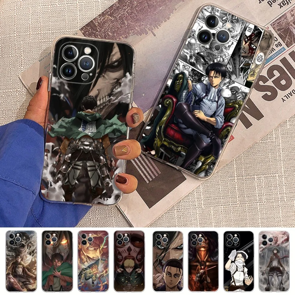 A-Attackes-On-T-Titan Phone Case For iPhone 16 15 14 11 12 13 Mini Pro XS Max Cover 6 7 8 Plus X Funda Shell