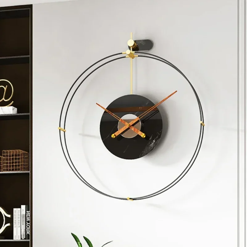 Minimalist Stylish Wall Clocks Round Large Modern Aesthetic Clock Unique Nordic Clocks Wall Digital Watches Home Decoration