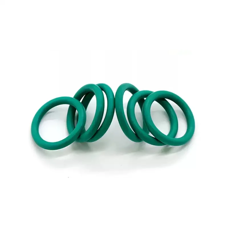 Green FKM Fluorine Rubber O Ring Thickness 2.4/3.1/3.5 mm CS OD 8-70 mm Round O-Rings Seal Washer Oil and Acid Resistant