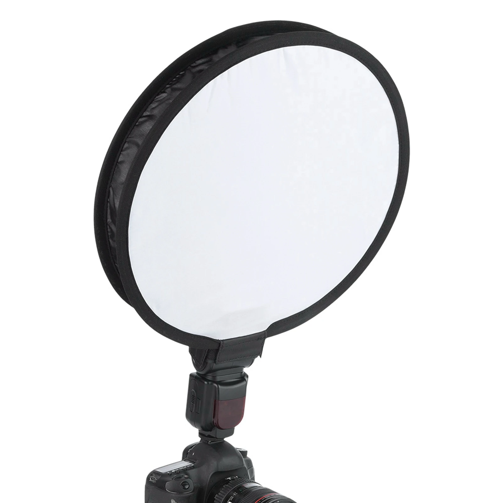 Picture 6: Foldable Softbox Diffuser 40CM Portable Foldable Round Shape  Softbox Diffuser for Camera Flash Light Softbox Diffuser
