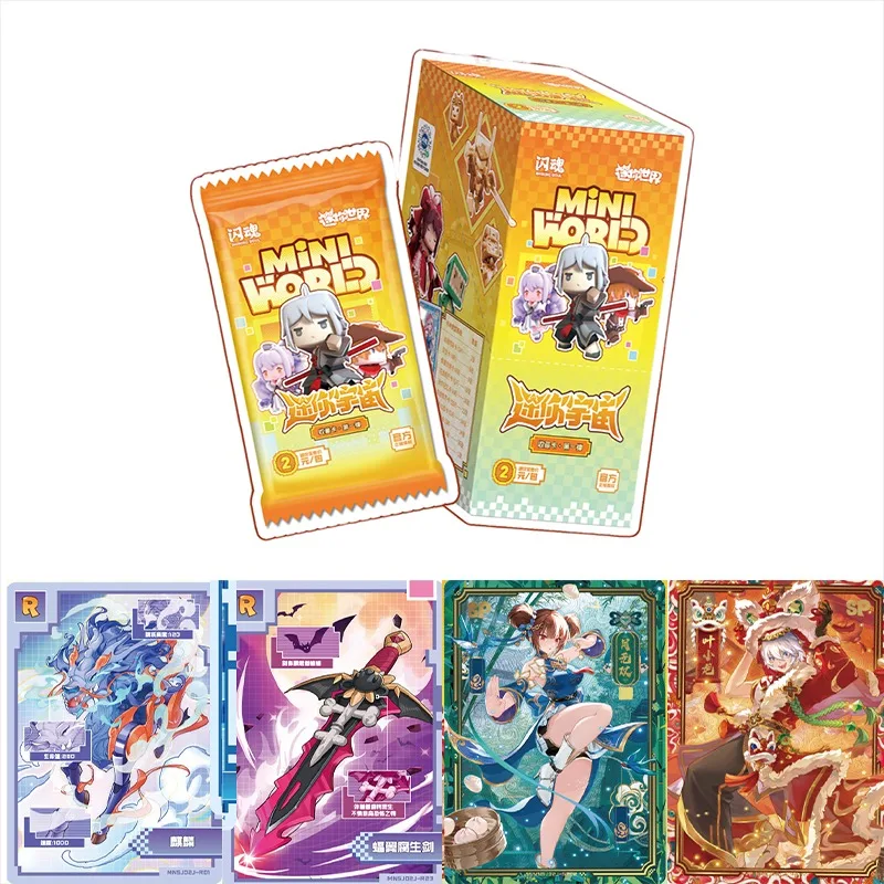 

SHINING SOUL genuine Mini World - Mini Universe - Series 1 Collectible Card Game Peripheral holiday gifts toy