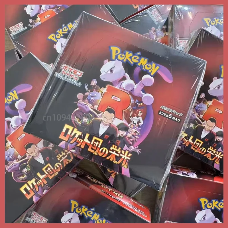 

Original Japanese Pokemon Cards Sv10 Rocket Booster In Stock Box Packs Trading Cards Rare Collection Competition Game Gifts