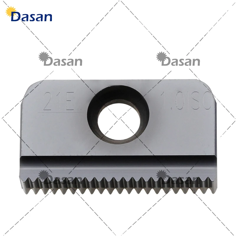 5pcs 21E 1.0 ISO 21I 1.5ISO 2.0 3.0 ISO  Internal Thread Dense Tooth Insert External Blade Cutter Tools