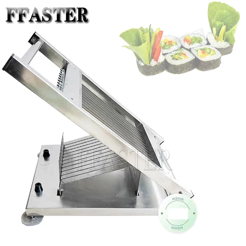Buruimu Manual Seaweed Sushi Roll Cutter Cutting Machine 304 Stainless Steel
