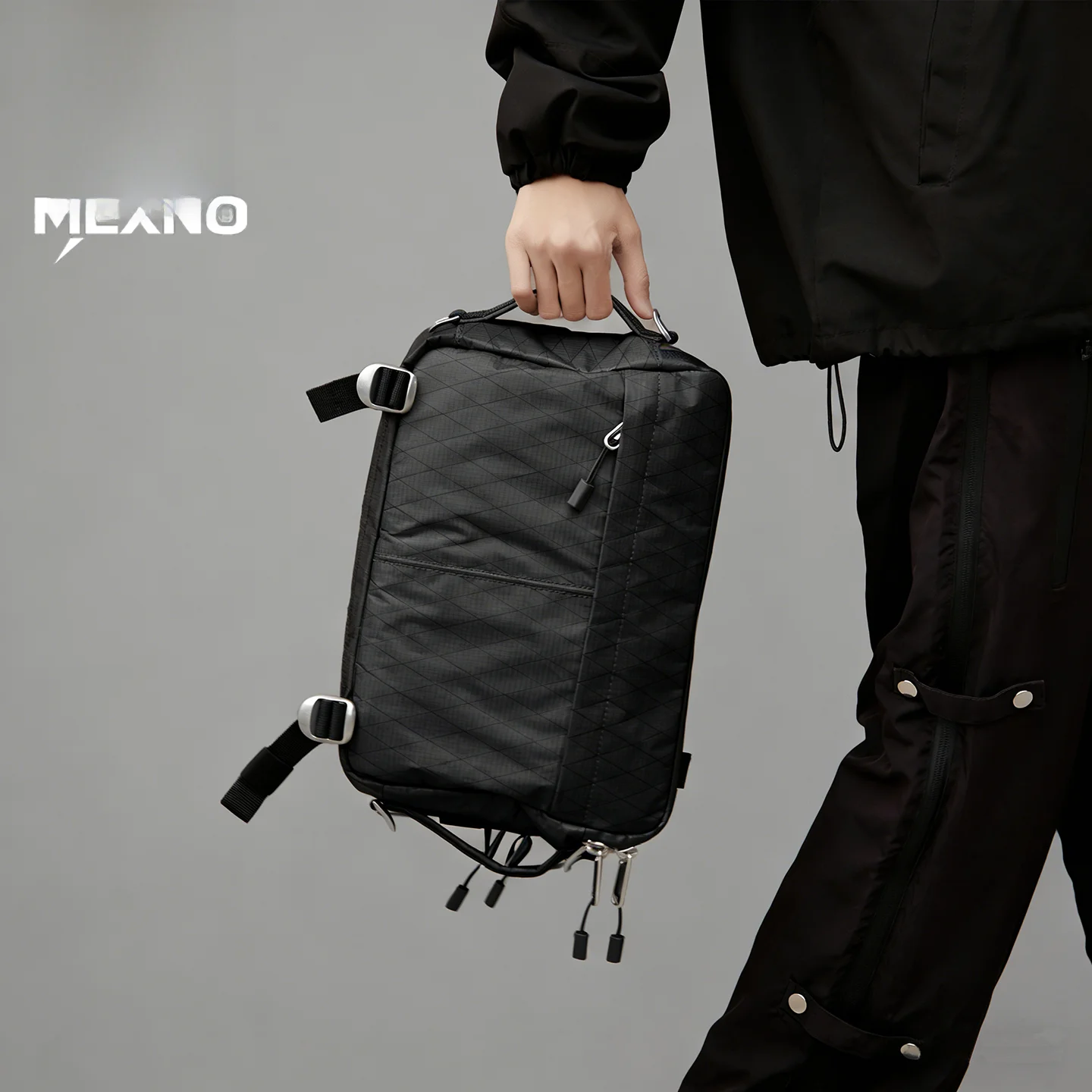 

Мужская повседневная нагрудная сумка-слинг, водонепроницаемая, для активного отдыха, велопрогулок и поездок на работу, на одно плечо, рюкзак-слинг