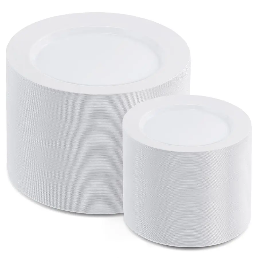 200 Pcs White Plast…