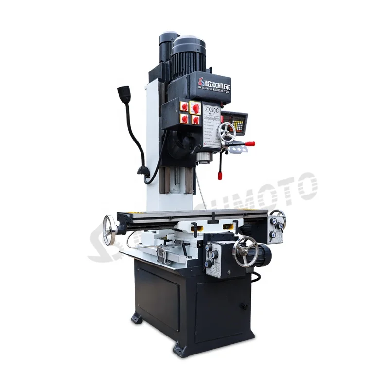 

Matsumoto ZX50C Perceuse Fraiseuse Perceuses moulins manuels avec table tournante
