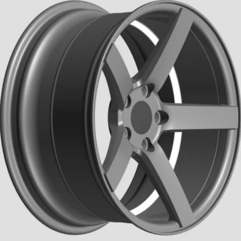 17-22 Inch Multi Spoke Brushed Black Silver CV3-R Style 6061-T6 Forged Aluminum Alloy Wheels Custom Size Luxury Sedan Rims