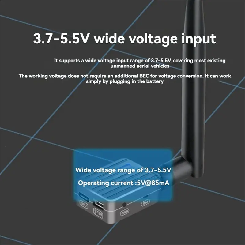 AA60 One-To-One Two-Way Communication Wireless Data Transmission Radio Module 12km Long Range BT-B445 Base Link