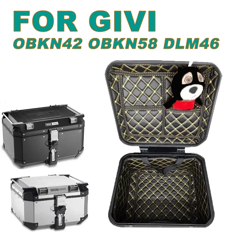 For GIVI OBKN 42 58 37 OBKN42 OBKN58 DLM46 trekker outback 58 Motorcycle Top Case Protector Storage Box Mat Accessories