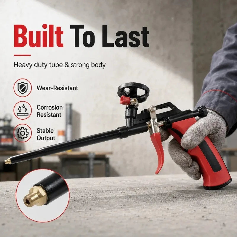 Polyurethane Foam Agent Perfluorocarbon Foam Gun Manual Tool For House Renovate Expansion Foam Spray Gun Free Cleaning Tools