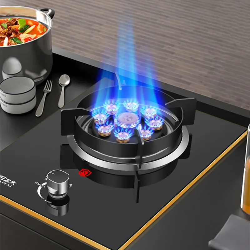 Good wife gas range single range household LPG built-in bench gas range natural gas fire single stove