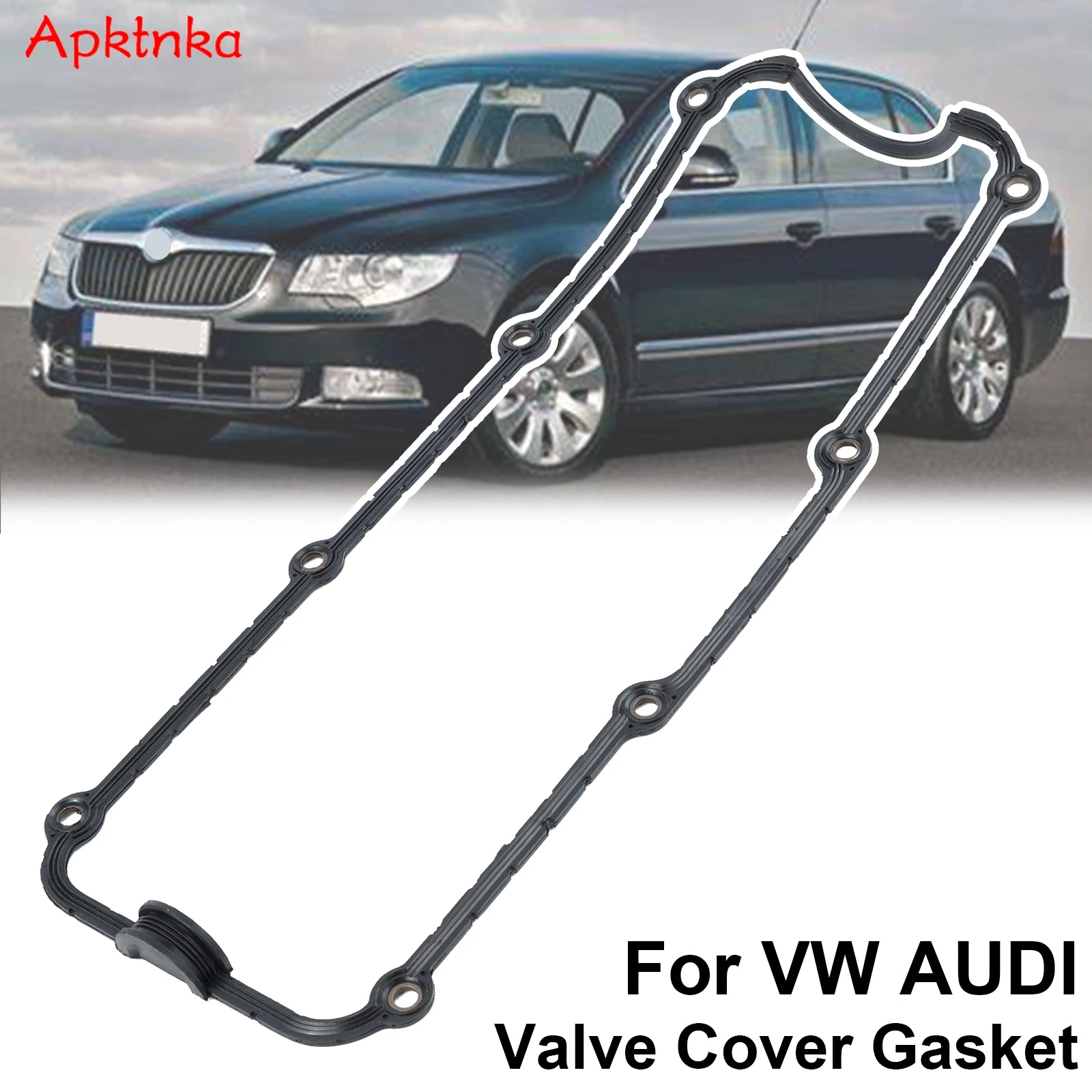 Car Engine Valve Rocker Cover Gasket Part For VW GOLF Bora Kombi Skoda SEAT  Cordoba Vario MK3 Audi A4 1.6L 1.8L 2.0L 051103483A