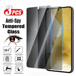 3Pcs Privacy Tempered Glass For Samsung Galaxy S24 S23 S22 S21 Plus Screen Protector for Samsung A55 A54 A34 A24 A13 A53 A52 5G