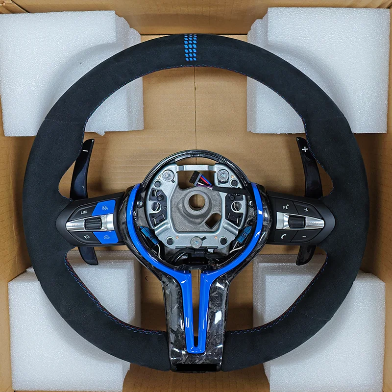 CS Stripe Full Steering Wheel for BMW F10 F11 F15 F16 F20 F21 F25 F30 F31 F32 F33 F34 F36 F80 F82 F87 F90