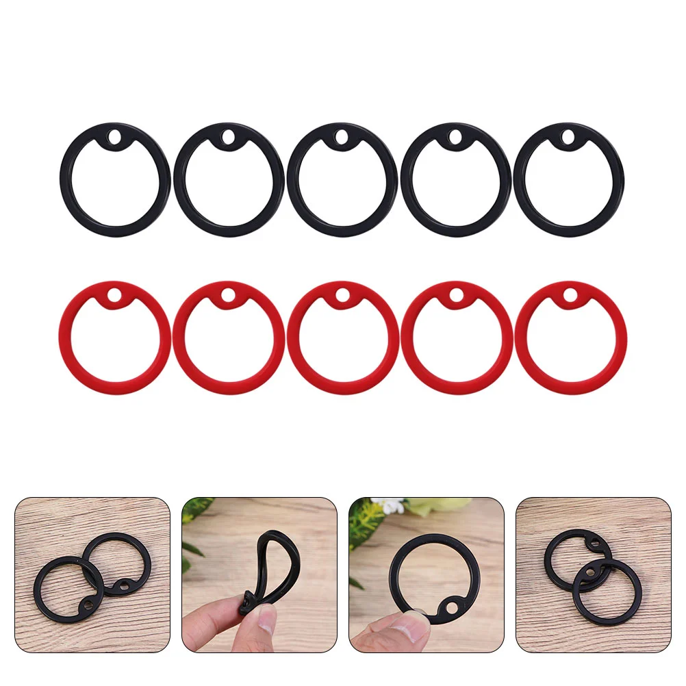 15/20/10/12/14/16/4/2 Pcs Dogtag Professional Pet ID Tag Silicone Silencers Soft Mute Circle Tag Ring For Pet Dog Cat