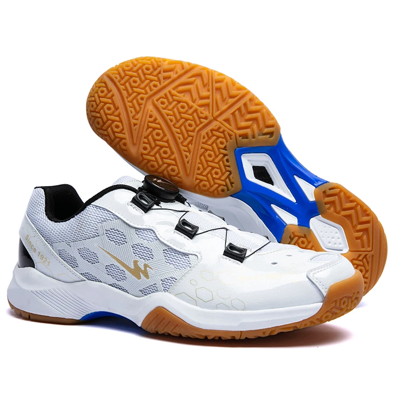 

2026 Original Brand Man Woman Professional Table Tennis Shoe Top Quality Badminton Trainers Athletic Shoe Designer Quick Lacing