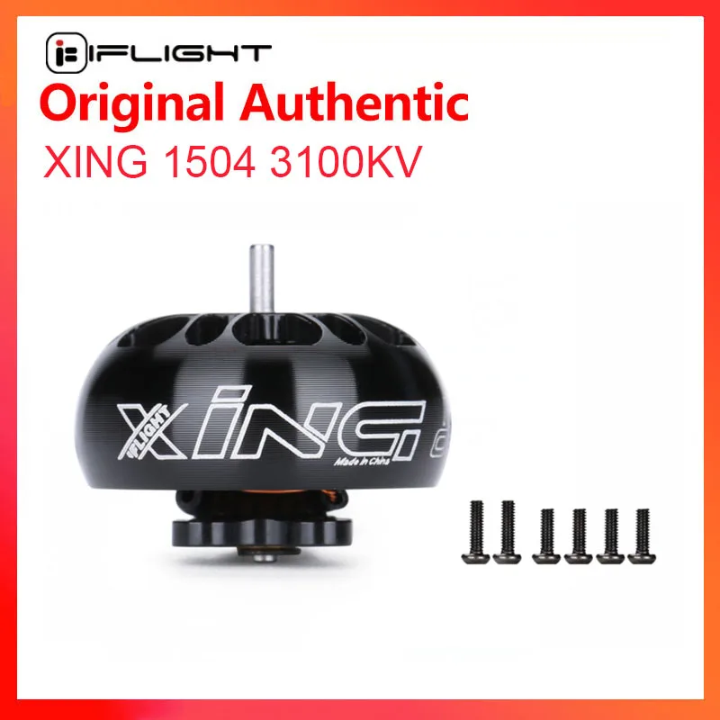 

4PCS IFlight XING 1504 3100KV 3-6S Brushless Motor for FPV Freestyle IH3 O3 4S 3.5inch Drones DIY Parts