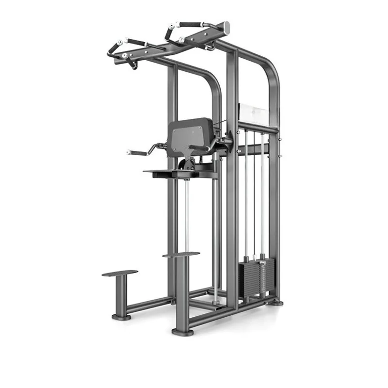 Pull Up Dip Bar Trainer Dip Bar Knee Raise Trainer Pull Up Bar Dip Station Commercial Gym Abdominal Workout Equipment Sturdy