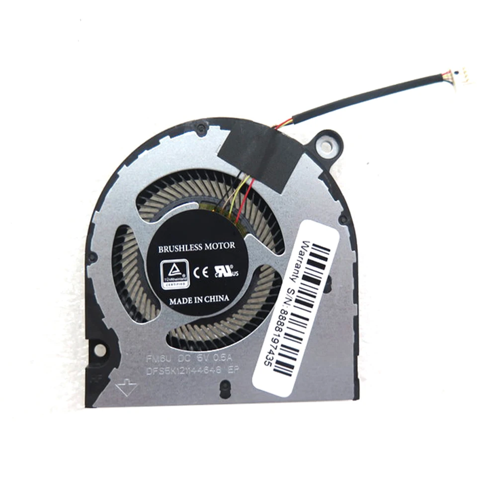 DFS5K121144648 EP FM6U FS5K121144648-FM6U DC5V 0.5A Laptop Cooling Fan