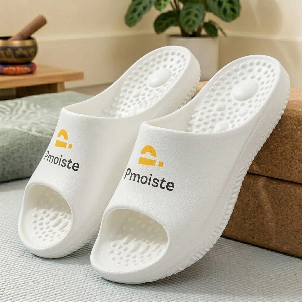 

Arch Support Women's Platform Slippers Comfortable EVA Sole Massage Non Slip Breathable House Indoor Shoes