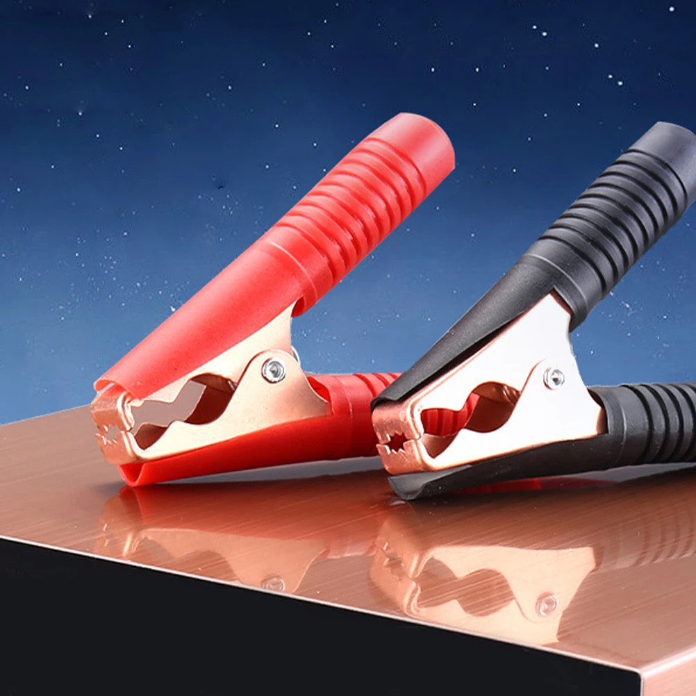 

10pcs Alligator Clips Insulated Electrical Test Auto Clamps Waterproof Car Clip Jumper Cable Clamps Outdoor Use
