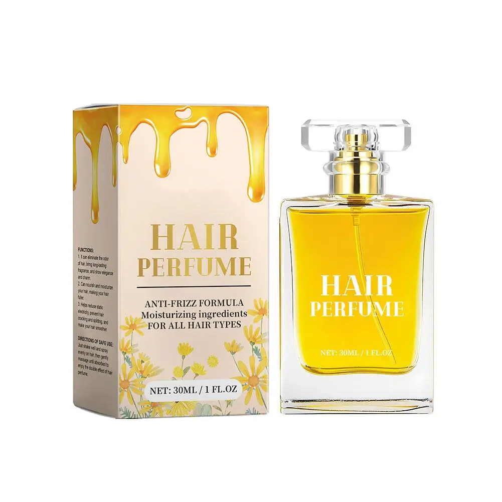 Natural Fragrance Spray Hair Body Mist For Women Perfume Long Lasting Floral Eau Toilette 30ml Chamomile Honey Perfume