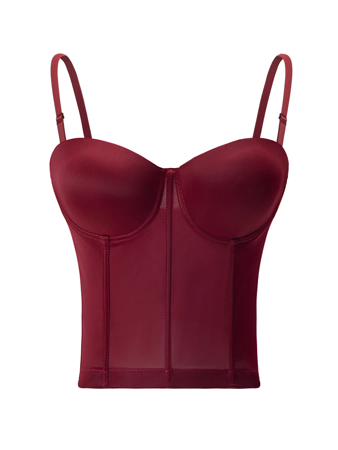 

Sexy Y2K Corset Tops Bra Mesh Push Up Bralet Women's Tube Top Corset Bustier Bra Club Party Crop Top Lingerie Plus Size